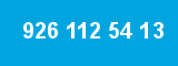 926 112 54 13